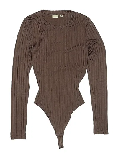 Pre-owned Wilfred Bodysuit In Brown