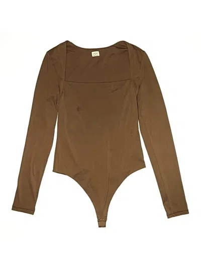 Pre-owned Wilfred Bodysuit In Brown