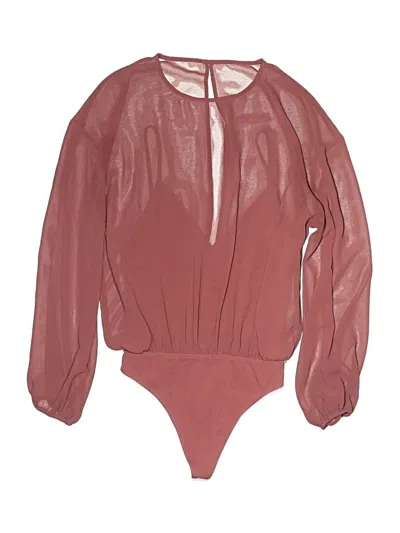 Pre-owned Wilfred Bodysuit In Pink