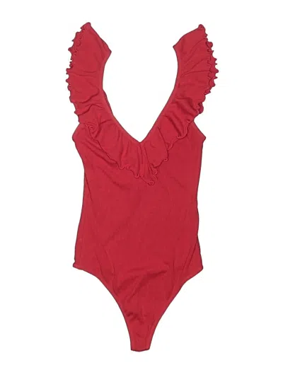 Pre-owned Wilfred Bodysuit In Red