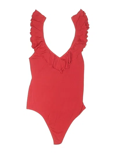 Pre-owned Wilfred Bodysuit In Red