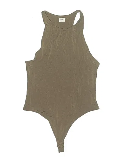 Pre-owned Wilfred Bodysuit In Tan