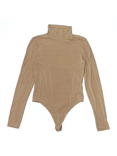 Pre-owned Wilfred Bodysuit In Tan