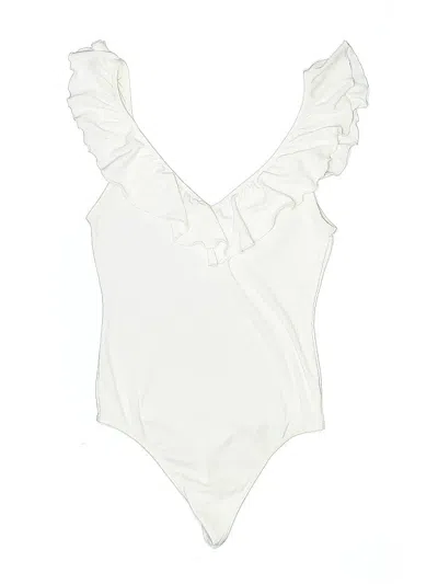 Pre-owned Wilfred Bodysuit In White