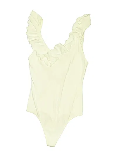 Pre-owned Wilfred Bodysuit In Yellow