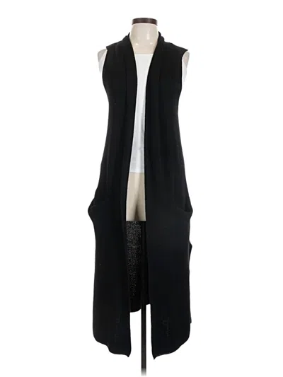 Pre-owned Wilfred Cardigan Sweater In Black