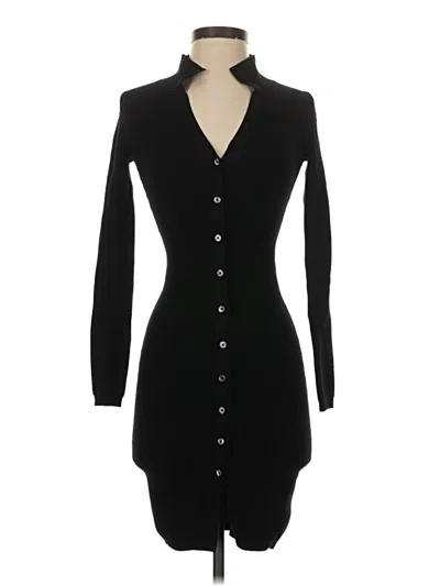 Pre-owned Wilfred Cardigan Sweater In Black