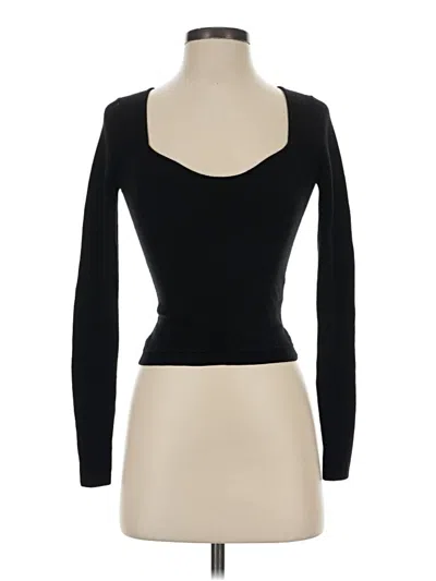 Pre-owned Wilfred Cardigan Sweater In Black