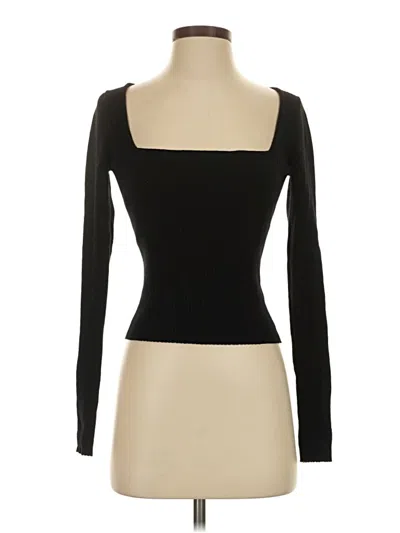 Pre-owned Wilfred Cardigan Sweater In Black