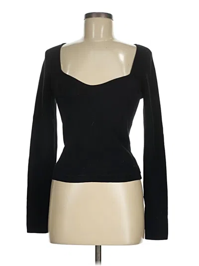 Pre-owned Wilfred Cardigan Sweater In Black