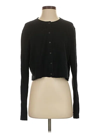 Pre-owned Wilfred Cardigan Sweater In Black