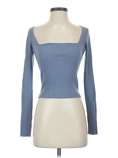 Pre-owned Wilfred Cardigan Sweater In Blue