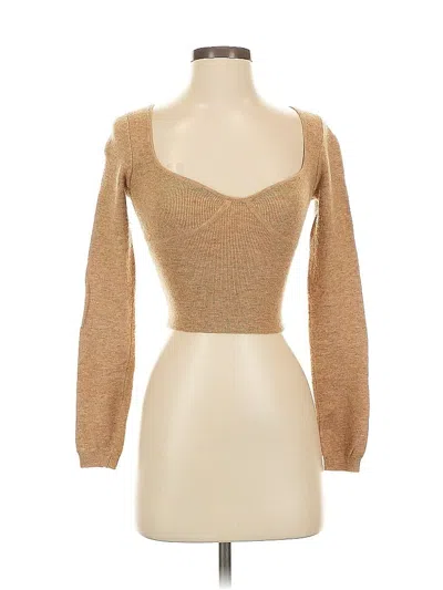 Pre-owned Wilfred Cardigan Sweater In Brown