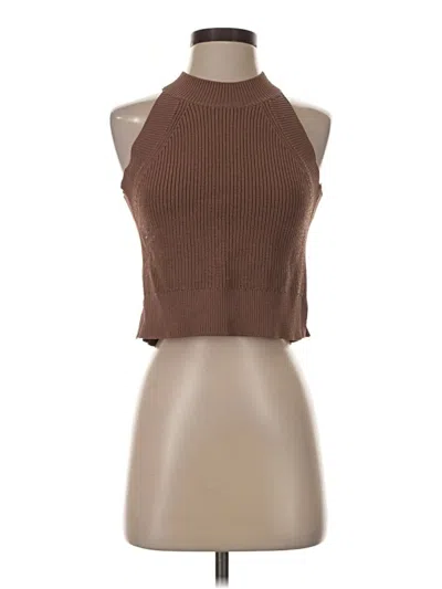 Pre-owned Wilfred Cardigan Sweater In Brown
