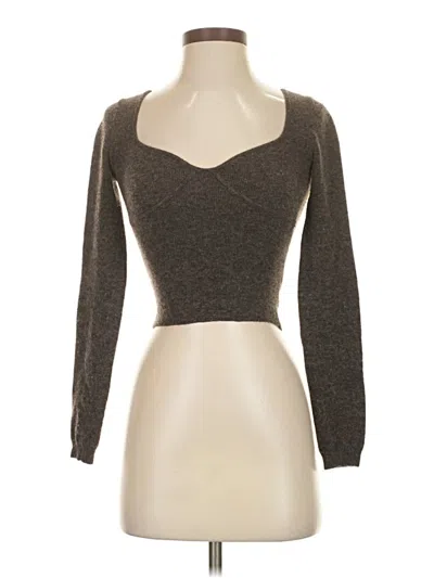 Pre-owned Wilfred Cardigan Sweater In Brown