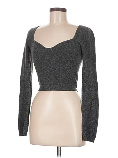 Pre-owned Wilfred Cardigan Sweater In Gray