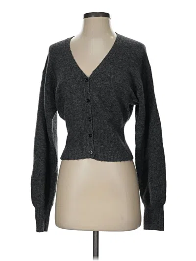 Pre-owned Wilfred Cardigan Sweater In Gray
