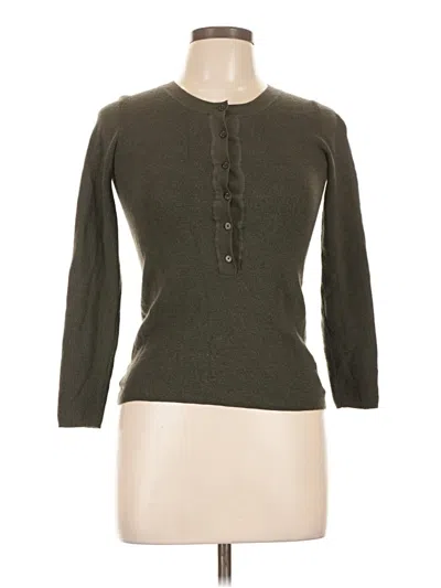 Pre-owned Wilfred Cardigan Sweater In Green