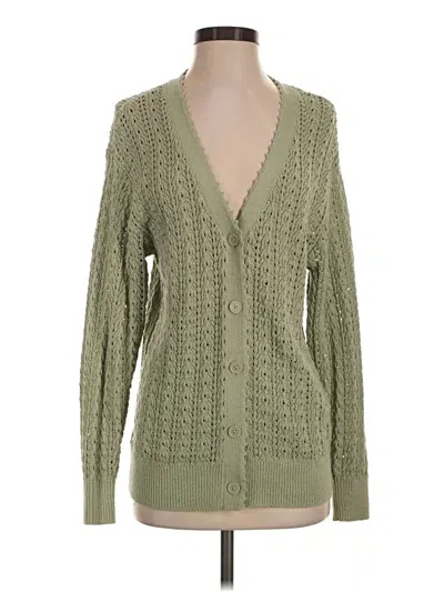 Pre-owned Wilfred Cardigan Sweater In Green