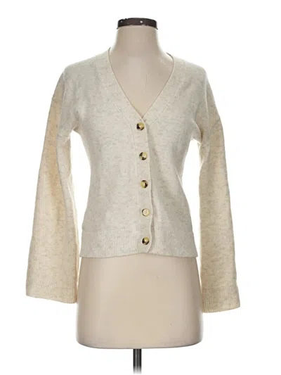 Pre-owned Wilfred Cardigan Sweater In Ivory