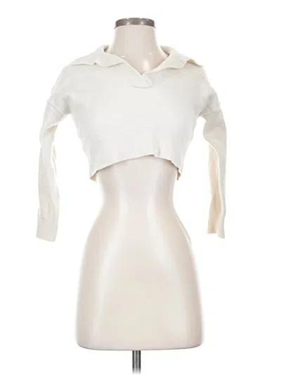 Pre-owned Wilfred Cardigan Sweater In Ivory