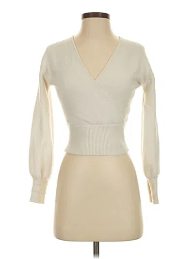 Pre-owned Wilfred Cardigan Sweater In Ivory