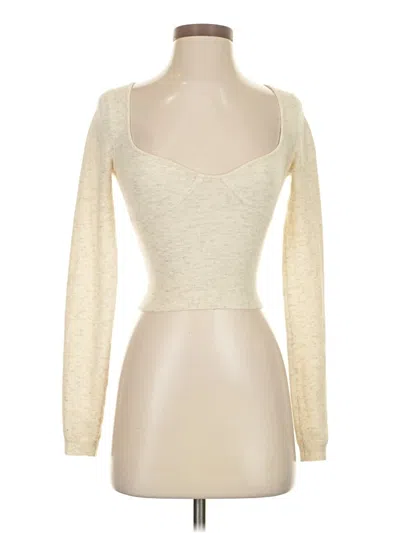 Pre-owned Wilfred Cardigan Sweater In Ivory