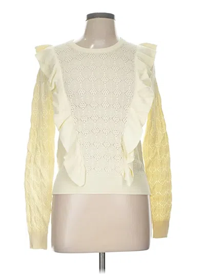 Pre-owned Wilfred Cardigan Sweater In Ivory