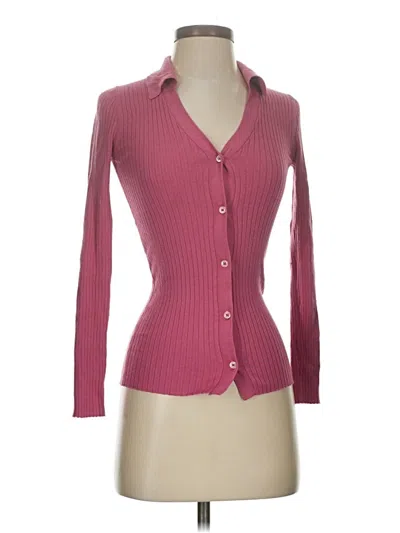 Pre-owned Wilfred Cardigan Sweater In Pink