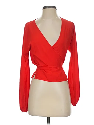 Pre-owned Wilfred Cardigan Sweater In Red