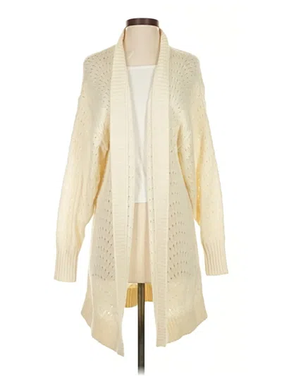 Pre-owned Wilfred Cardigan Sweater In White