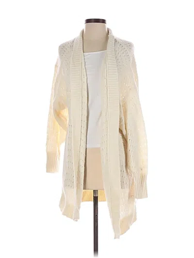 Pre-owned Wilfred Cardigan Sweater In White
