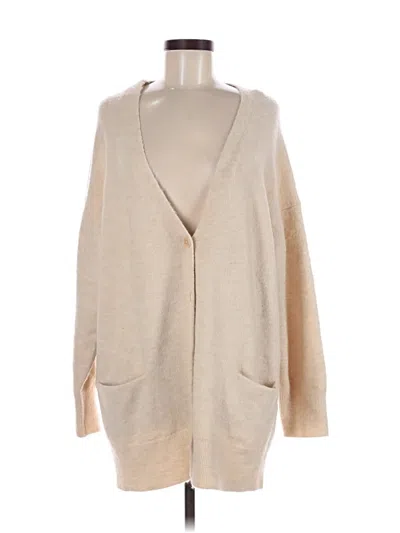 Pre-owned Wilfred Cardigan Sweater In White