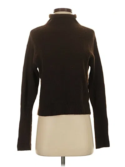 Pre-owned Wilfred Cashmere Pullover Sweater In Brown