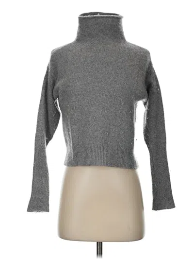 Pre-owned Wilfred Cashmere Pullover Sweater In Gray