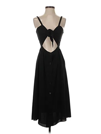 Pre-owned Wilfred Casual Dress In Black