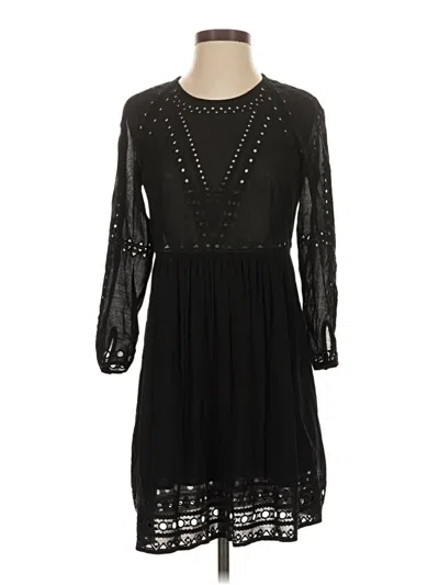 Pre-owned Wilfred Casual Dress In Black