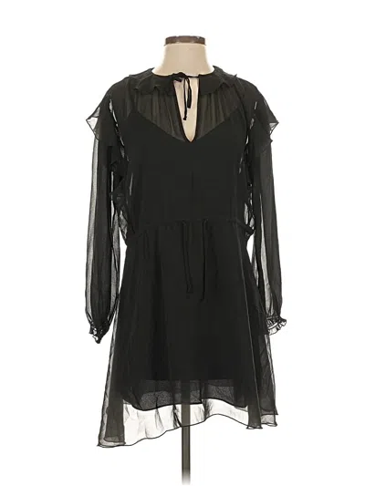 Pre-owned Wilfred Casual Dress In Black