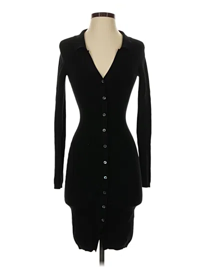Pre-owned Wilfred Casual Dress In Black