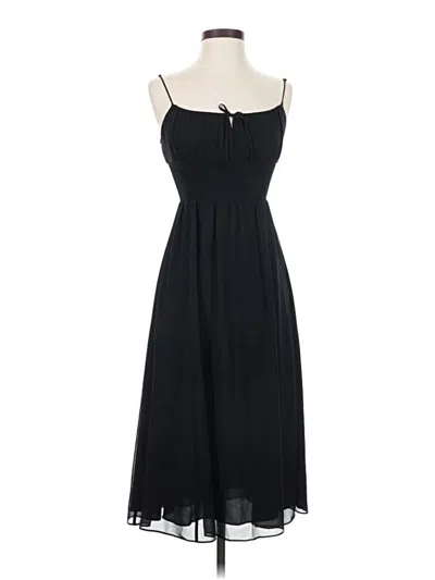 Pre-owned Wilfred Casual Dress In Black