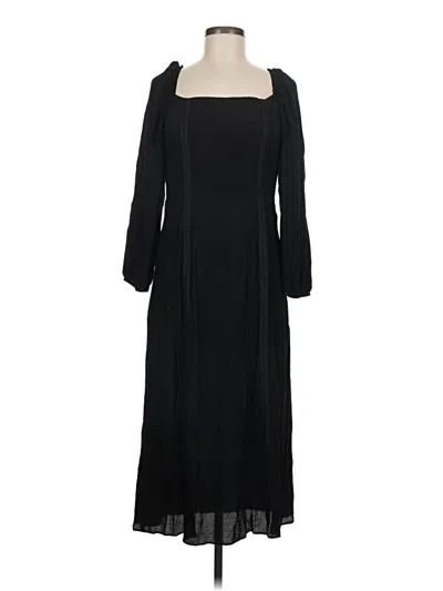 Pre-owned Wilfred Casual Dress In Black