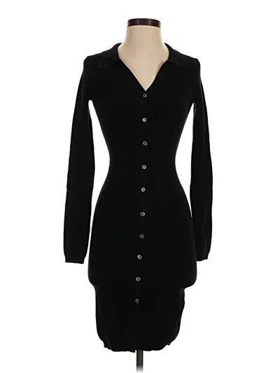 Pre-owned Wilfred Casual Dress In Black