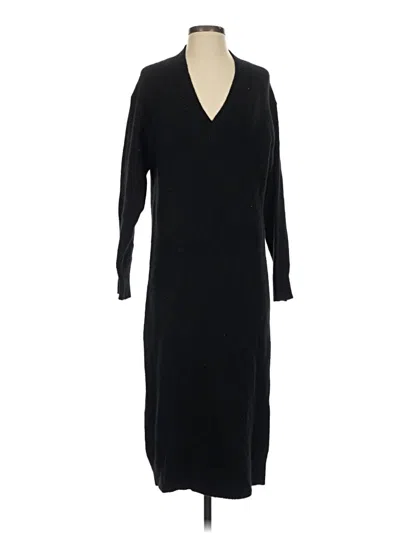 Pre-owned Wilfred Casual Dress In Black