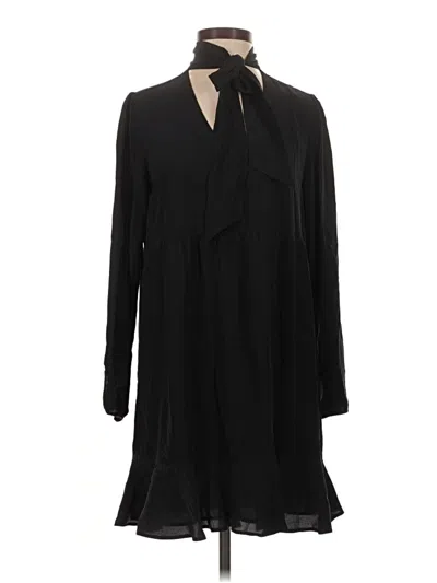 Pre-owned Wilfred Casual Dress In Black