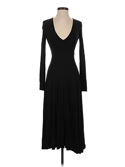 Pre-owned Wilfred Casual Dress In Black