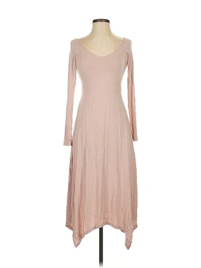 Pre-owned Wilfred Casual Dress In Brown