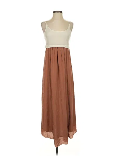Pre-owned Wilfred Casual Dress In Brown