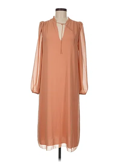 Pre-owned Wilfred Casual Dress In Brown