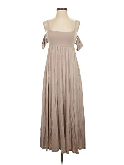 Pre-owned Wilfred Casual Dress In Brown