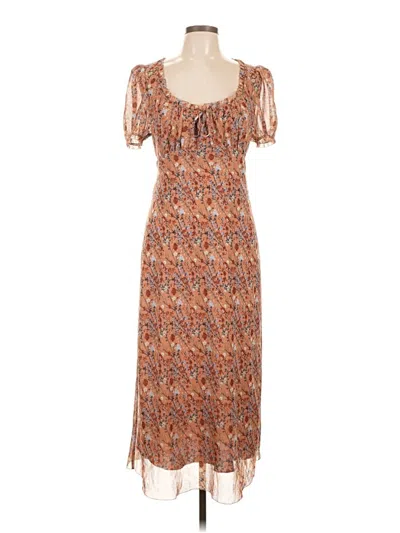 Pre-owned Wilfred Casual Dress In Brown
